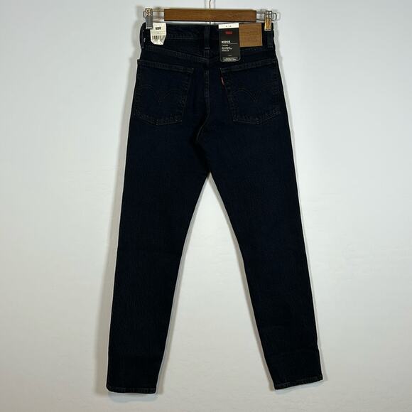 Levi's Denim - NWT Levi’s Women’s Wedgie High Rise Tapered Leg Color Black size 23